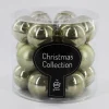 Kerstballen|ohgreen Set van 18 kerstballen