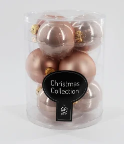 Kerstballen|ohgreen Set van 9 kerstballen