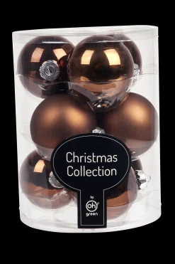 Kerstballen|ohgreen Set van 9 kerstballen