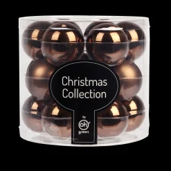 Kerstballen|ohgreen Set van 18 kerstballen