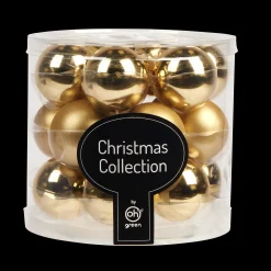 Kerstballen|ohgreen Set van 18 kerstballen