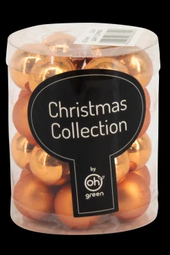Kerstballen|ohgreen Set van 24 kerstballen