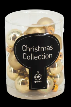 Kerstballen|ohgreen Set van 24 kerstballen