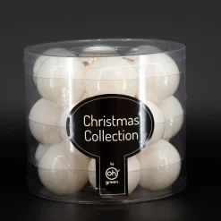 Kerstballen|ohgreen Set van 18 kerstballen