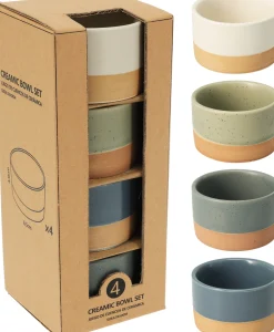 Servies|ohgreen Set van 4 schalen