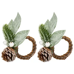 Feesttafel|ohgreen Set van 2 servetringen