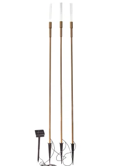 Verlichting|Ecocheques|ohgreen Set van 3 solarlampen Ronda (tuinstekers)