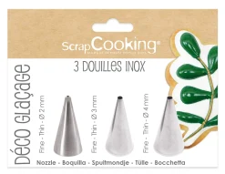 Bakken|ohgreen Set van 3 spuitmondjes