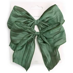 Kerstornamenten|ohgreen Set van 2 strikken 20x15cm-70mm