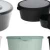 Ecocheques|In En Rond De Keuken|ohgreen Set van 3 voorraaddozen