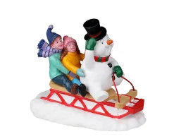 Lemax Kerstdorpen|ohgreen Sledding with frosty