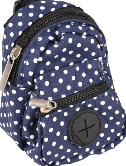 Verzorging|ohgreen Snackhouder met poepzakhouder benni dot blauw