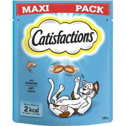 Kat Voeding|ohgreen Snacks voor katten |catisfaction zalm 180g
