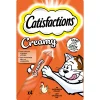 Kat Voeding|ohgreen Snacks voor katten |catisfactions 4x10g creamy snack kip