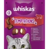 Kat Voeding|ohgreen Snacks voor katten |whiskas temptations rund 60g