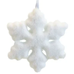 Kerstornamenten|ohgreen Sneeuwvlok foam11cm wit