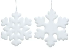 Kerstornamenten|ohgreen Sneeuwvlok foam20cm wit