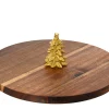 Feest In De Keuken|ohgreen Snijplank acaciahout met kerstboom