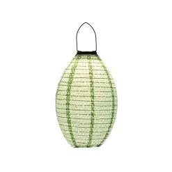 Verlichting|ohgreen Solar lampion 22x32cm sage groen / marrakesh