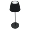 Verlichting|ohgreen Soleil tafellamp zwart met laadstation