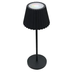Verlichting|ohgreen Soleil tafellamp zwart met laadstation