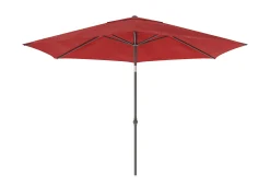 Parasol|ohgreen Staparasol miami d300 antraciet-rood