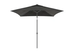 Parasol|ohgreen Staparasol miami 200x200 antraciet-grijs
