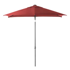 Parasol|ohgreen Staparasol miami 210x150 antraciet-rood