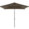 Parasol|ohgreen Staparasol miami 250x200 antraciet-mocca