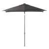 Parasol|ohgreen Staparasol miami 210x150 antraciet- donkergrijs
