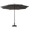 Parasol|ohgreen Staparasol Vista d250 antraciet-taupe