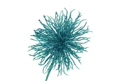 Kerstdecoratie|ohgreen Stekelbal op steel lichtblauw