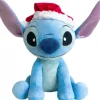 Kerstdecoratie|ohgreen Stitch met kerstmuts 50cm