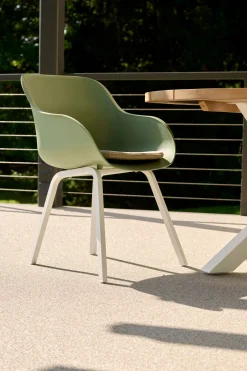 Tuinmeubelen|Ecocheques|ohgreen Stoel Le Soleil wit/groen