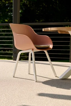 Tuinmeubelen|Ecocheques|ohgreen Stoel Le Soleil wit/roze