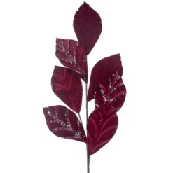 Kerstdecoratie|ohgreen Stoffen glitterblad steel