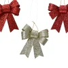 Thema Classic|Kerstornamenten|ohgreen Strik plastiek10cm rood, goud