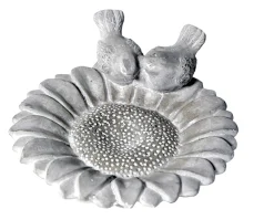 Beelden|ohgreen Sunflower birdbath l31w27h7,5