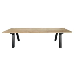 Tuinmeubelen|ohgreen Tafel Castle met zwarte poten 300cm