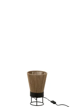 Verlichting|ohgreen Tafellamp nina jute beige