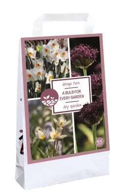 Ecocheques|Bloembollen|ohgreen Tas 'a bulb for every garden' met 35 bloembollen dry garden