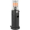 Terrasverwarmers|ohgreen Terrasverwarmer gas Lounge zwart met wielen