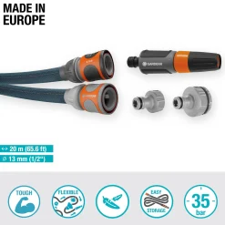 Bewatering|Ecocheques|ohgreen Textielslang Liano Xtreme 30m Set