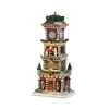 Lemax Kerstdorpen|ohgreen The village square clock tower