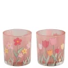 Sfeermakers|ohgreen Theelicht houder bloem - h8xd7,5cm