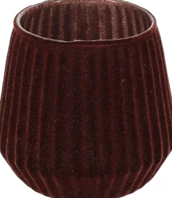 Sfeermakers|Herfst|ohgreen Theelichthouder 9cm glas bruin