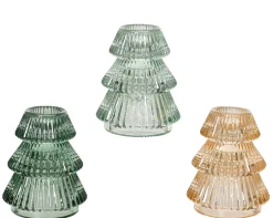 Thema Cosy|Kerstdecoratie|ohgreen Theelichthouder glas