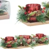 Kerstdecoratie|ohgreen Theelichthouder set van 4 stuks