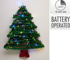 Thema Classic|Deco Verlichting Binnen|ohgreen Tinsel kerstboom met 30led
