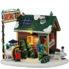 Lemax Kerstdorpen|ohgreen Tiny house tree lot, b/o (4,5v)